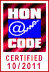 HONcode accreditation seal.